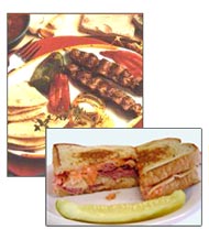 Grilla k&ouml;tt eller br&ouml;d