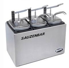 Kall dispenser för sylt, sås, senap, ketchup etc.