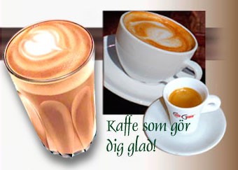 Kaffe som gör dig glad